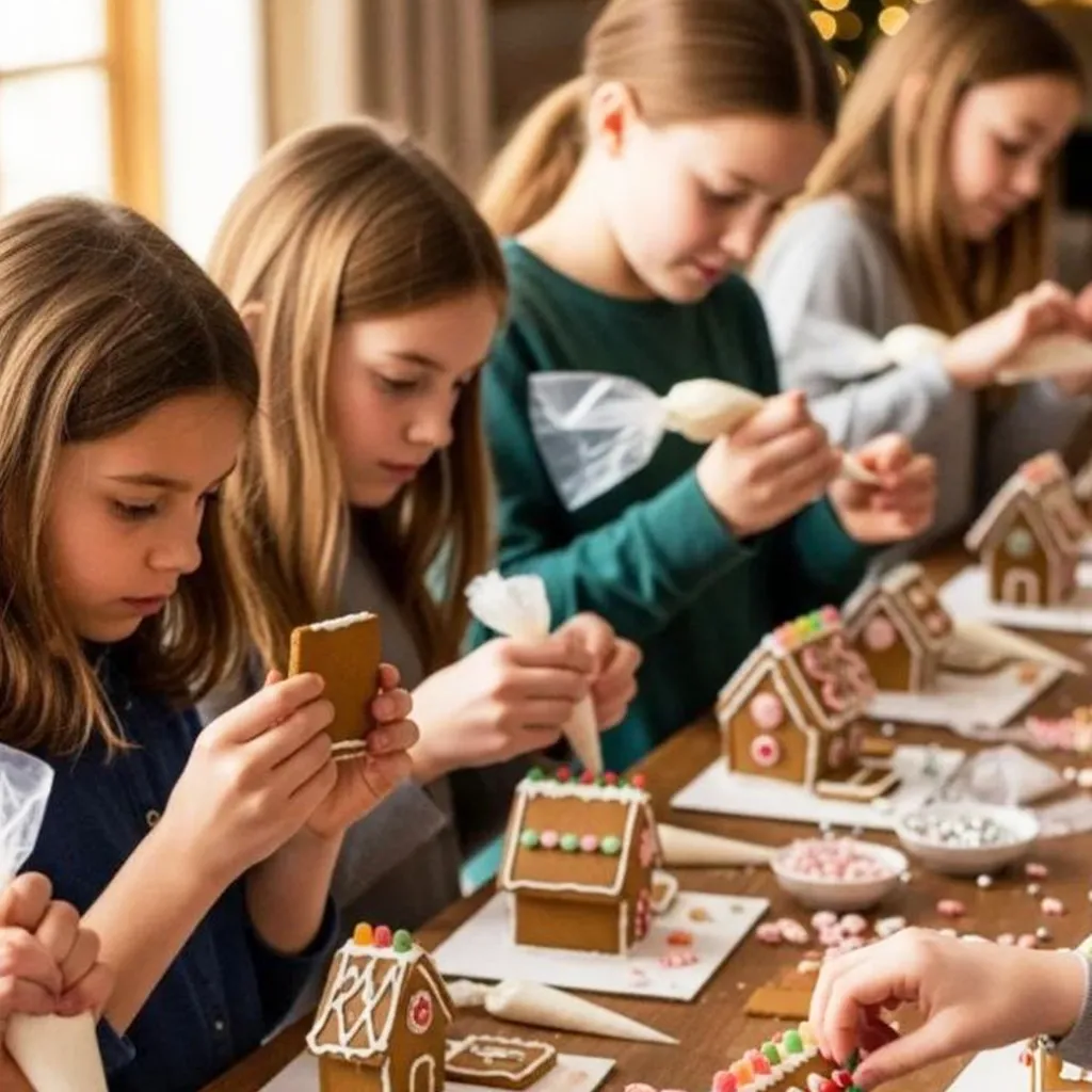 Мастер-класс по созданию пряничных домиков