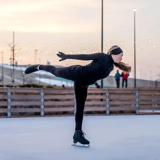 Закрытие катка