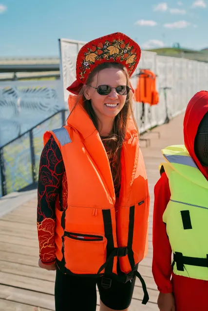 Костюмированный заплыв на сапах