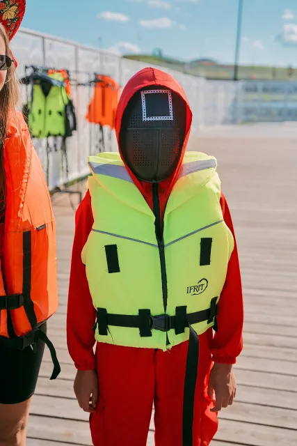 Костюмированный заплыв на сапах