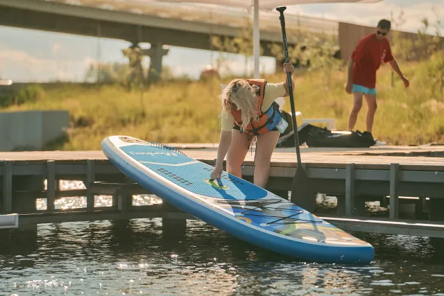 Костюмированный заплыв на сапах