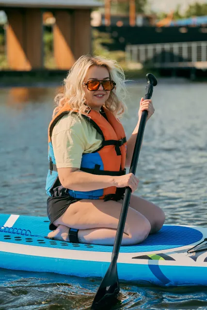 Костюмированный заплыв на сапах