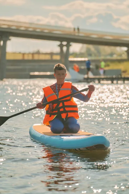 Костюмированный заплыв на сапах