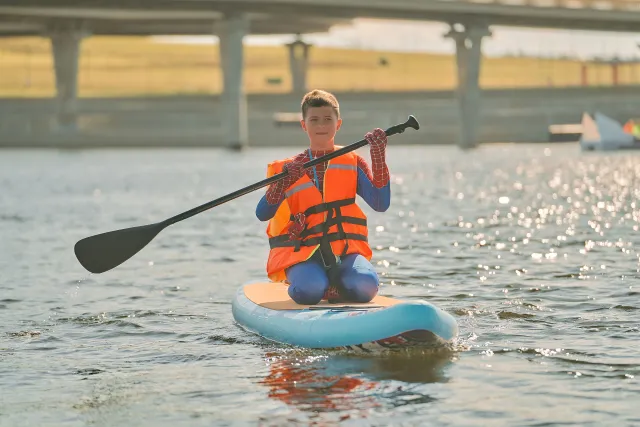 Костюмированный заплыв на сапах